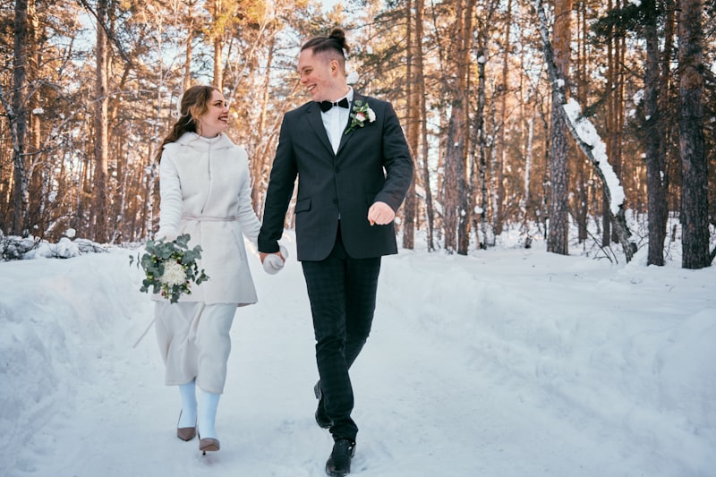 Exploring Winter Hues in Wedding Dress Trends: A Guide for the Fashion-Forward Bride